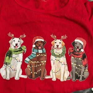 Christmas dogs shirt